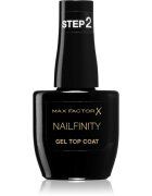 Max Factor Nailfinity Gel Top Coat lac gel de unghii pentru acoperirea superioară culoare 100 The Finale 12 ml