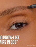MAYBELLINE NEW YORK Brow Inserts creion pentru sprancene perie 2 in 1 culoare 2 Soft Brown 1.25 ml