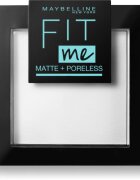 MAYBELLINE NEW YORK Fit Me! Matte+Poreless pudra matuire culoare 090 Translucent 9 g