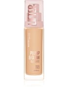 MAYBELLINE NEW YORK Lifter Plump & Glow machiaj de stralucire pentru un look natural culoare 118 30 ml