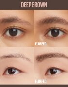 MAYBELLINE NEW YORK Super Fluff Mousse gel pentru sprancene culoare 260 Deep Brown 5 ml