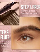 MAYBELLINE NEW YORK Super Fluff Mousse gel pentru sprancene culoare 260 Deep Brown 5 ml