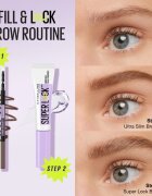 MAYBELLINE NEW YORK Super Lock gel fixare pentru sprâncene culoare Transparent 8 g