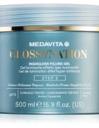 Medavita Glossynation Highgloss Filling Gel gel de par laminovací gel se zrcadlovým efektem 500 ml