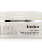 Medavita IDOL BlackJack Matte Paste pastă de styling pentru o fixare foarte puternică pentru păr 100 ml