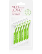MEDIBLANC Interdental Pick-brush Angle perie interdentara 6 bucati 08 mm Green 6 buc