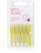 MEDIBLANC Interdental TB Pull Out System 0.5mm periuță interdentară retractabilă 6 buc