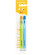 MEDIBLANC KIDS & JUNIOR Ultra Soft periuta de dinti pentru copii ultra moale Green Blue 2 buc