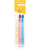 MEDIBLANC KIDS & JUNIOR Ultra Soft periuta de dinti pentru copii ultra moale Pink Blue 2 buc