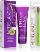 MEDIBLANC Set TP Hyaluron 100ml + TB Ultra Soft Green Single set pentru îngrijirea dentară