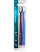 MEDIBLANC Toothbrush Silk perie de dinti cu peri fini 2 buc