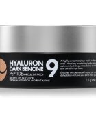 MEDIPEEL+ Hyaluron Dark Benone Peptide 9 Ampoule pernuțe din hidrogel impotriva pungilor de sub ochi 60 buc