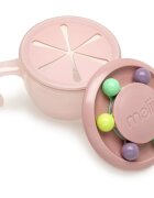 Melii Abacus Snack Container castron pentru gustare Pink 200 ml