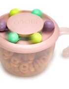 Melii Abacus Snack Container castron pentru gustare Pink 200 ml
