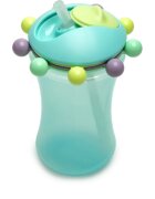 Melii Abacus Straw Sippy Cup ceasca cu pai Blue 1 buc