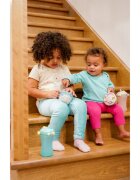 Melii Abacus Straw Sippy Cup ceasca cu pai Pink 1 buc