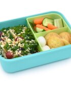 Melii Bento Box caserolă de mâncare Blue Mint Lime 1250 ml