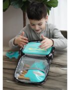 Melii Bento Box caserolă de mâncare Blue Mint Lime 1446 ml