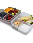 Melii Bento Box caserolă de mâncare Pink Purple Gray 1446 ml