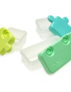 Melii Puzzle Container caserolă de mâncare Blue & Mint 850 ml