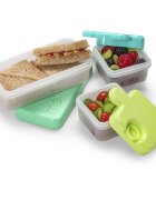 Melii Puzzle Container caserolă de mâncare Blue & Mint 850 ml
