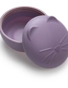 Melii Silicone Bowl with Lid caserolă de mâncare Cat 350 ml