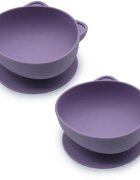 Melii Silicone Suction Bowl bol din silicon cu ventuză Cat 2x300 ml