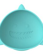 Melii Silicone Suction Bowl bol din silicon cu ventuză Shark 2x300 ml
