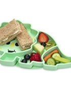 Melii Silicone Suction Plate farfurie cu ventuză Dino 1 buc