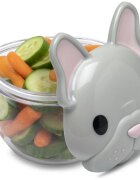 Melii Snack Container caserolă de mâncare Bulldog 232 ml