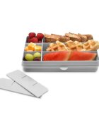Melii Snackle Box cutie pentru gustare Grey 1368 ml