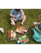 Melii Snackle Box cutie pentru gustare Grey 1368 ml