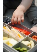 Melii Snackle Box cutie pentru gustare Grey 1368 ml