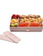 Melii Snackle Box cutie pentru gustare Pink 1368 ml