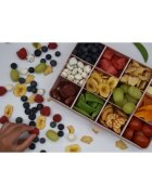 Melii Snackle Box cutie pentru gustare Pink 1368 ml