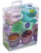 Melii Snap&Go caserolă de mâncare 6x59 ml