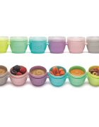 Melii Snap&Go caserolă de mâncare 6x59 ml