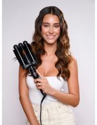 Mermade Pro Waver 32 mm ondulator triplu pentru păr Black 1 buc