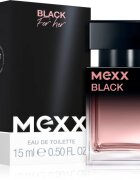 Mexx Black For Her Eau de Toilette pentru femei 15 ml
