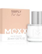 Mexx Simply For Her New Eau de Toilette pentru femei 20 ml