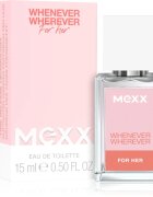 Mexx Whenever Wherever For Her Eau de Toilette pentru femei 15 ml