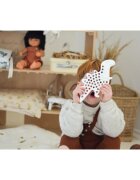 Milin Big Wooden Lacing Toy Dinosaur Alex jucărie cu activități 22 cm x 15 cm x 07 cm 1 buc