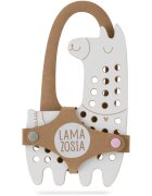 Milin Big Wooden Lacing Toy Lama Lily jucărie cu activități 205 cm x 13 cm x 07 cm 1 buc