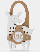 Milin Big Wooden Lacing Toy Little Deer Emily jucărie cu activități 18 cm x 13 cm x 07 cm 1 buc
