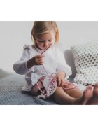 Milin Big Wooden Lacing Toy Whale Jack jucărie cu activități 9 cm x 195 cm x 07 cm 1 buc