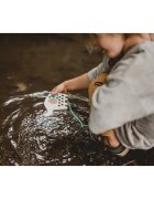 Milin Small Wooden Lacing Toy Elephant jucărie cu activități 85 cm x 125 cm x 07 cm 1 buc