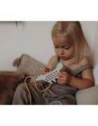 Milin Small Wooden Lacing Toy Fox jucărie cu activități 15 cm x 85 cm x 07 cm 1 buc