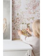Milin Wooden Lacing Toy Mrs. Teddy jucărie cu activități 22 cm x 16 cm x 07 cm 1 buc