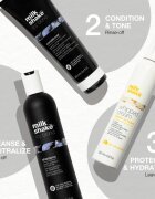 milk_shake® Icy Blond Set set neutralizeaza tonurile de galben