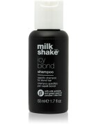 milk_shake® Icy Blond Shampoo șampon pentru neutralizarea tonurilor de galben pentru par blond 50 ml